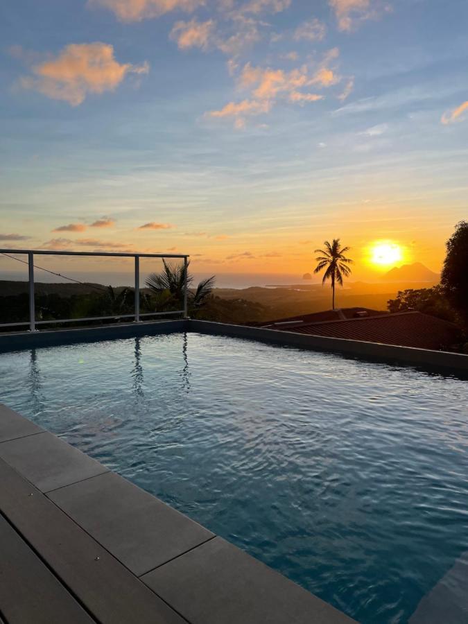 Les Villas Pameyaque 2 F2 Avec 1 Piscine Et 1 F3 Avec 1 Piscine, Superbe Vue Sur La Mer Riviere-Salee المظهر الخارجي الصورة
