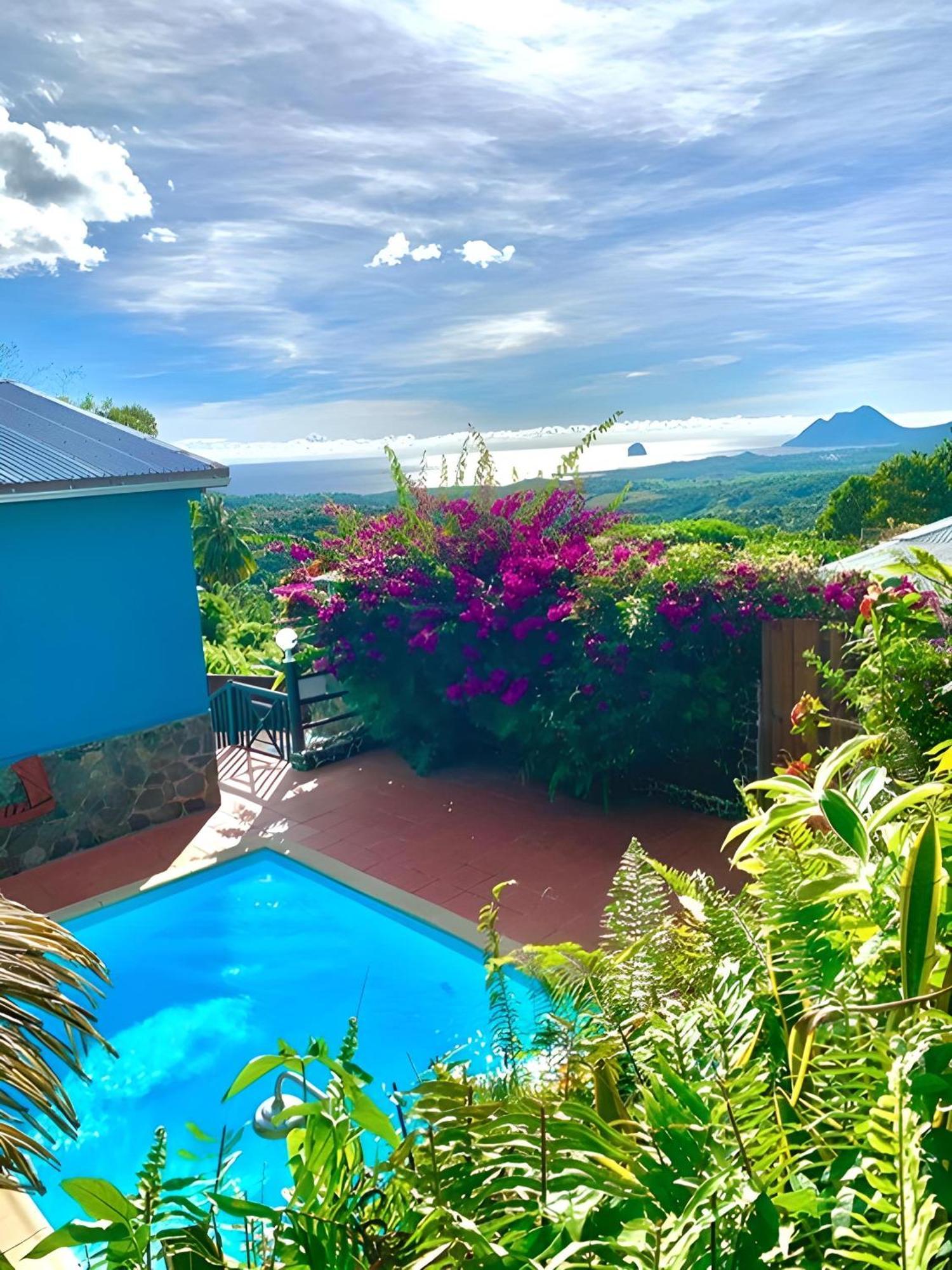 Les Villas Pameyaque 2 F2 Avec 1 Piscine Et 1 F3 Avec 1 Piscine, Superbe Vue Sur La Mer Riviere-Salee المظهر الخارجي الصورة