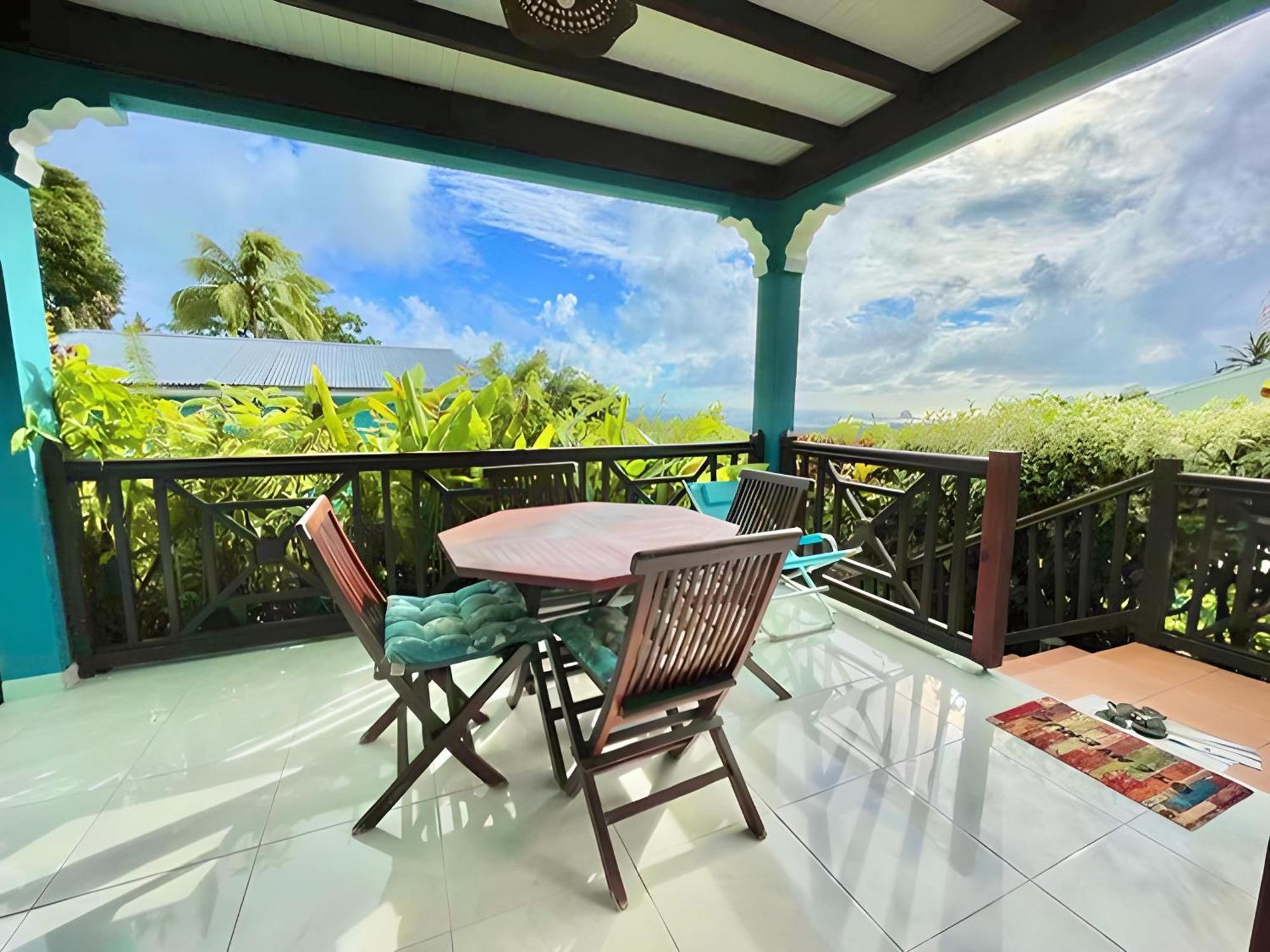 Les Villas Pameyaque 2 F2 Avec 1 Piscine Et 1 F3 Avec 1 Piscine, Superbe Vue Sur La Mer Riviere-Salee المظهر الخارجي الصورة
