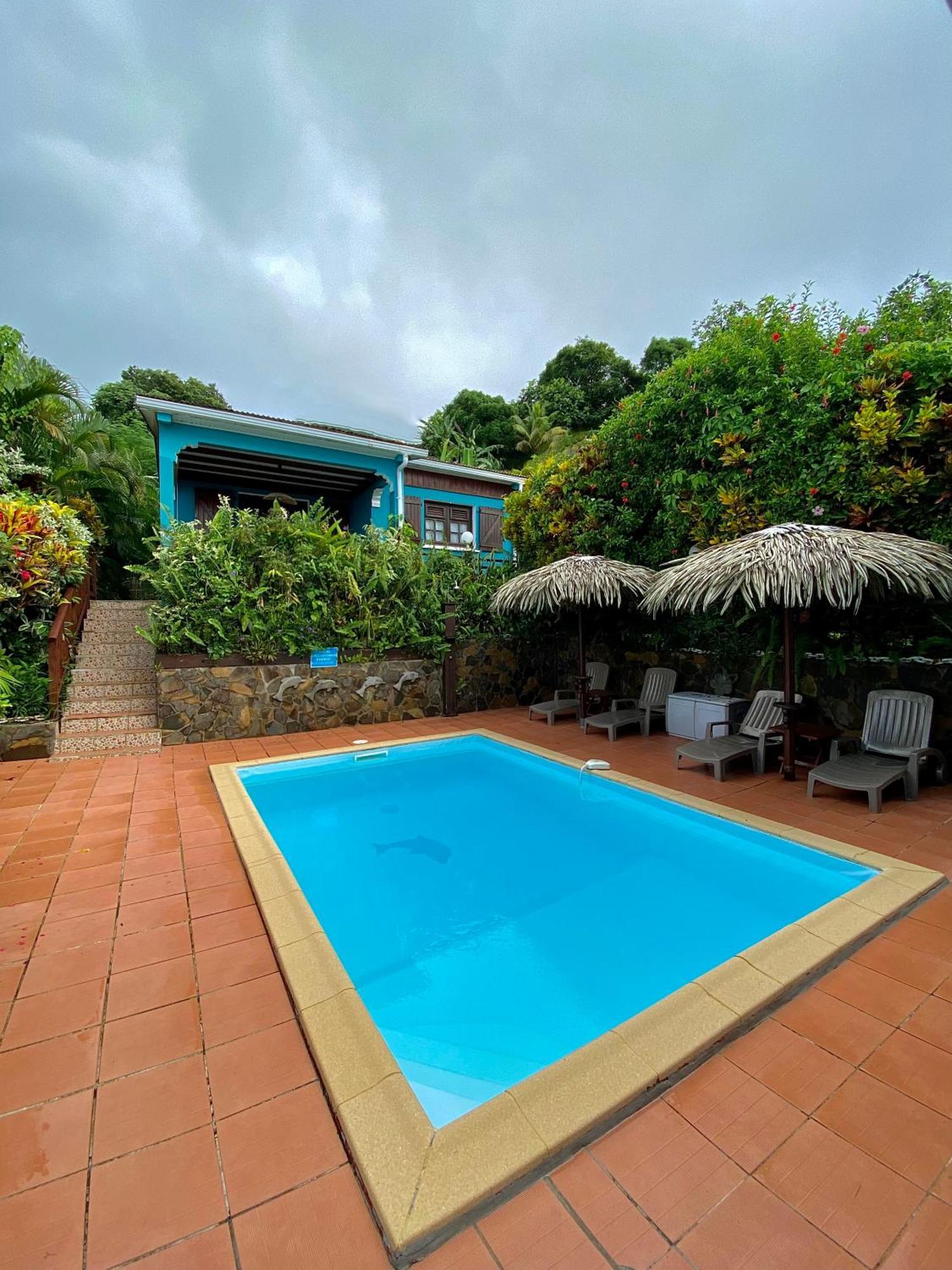 Les Villas Pameyaque 2 F2 Avec 1 Piscine Et 1 F3 Avec 1 Piscine, Superbe Vue Sur La Mer Riviere-Salee المظهر الخارجي الصورة